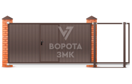 Ворота раздвижные Doorhan 2000×3000 ЗМК-6916
