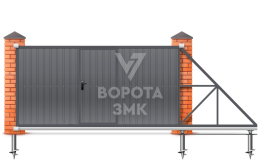 Ворота откатные 12 м 12000×2100 ЗМК-8240