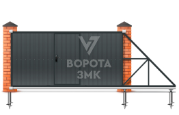 Ворота 2800×2000 Faac ЗМК-7108