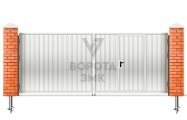 Ворота гаражные 2250×3000 из профлиста ЗМК-5191