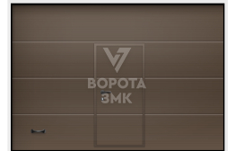 Секционные гаражные ворота 2500×2500 ЗМК-9708