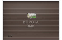 Ворота уличные 2750×2250 секционные ЗМК-3476