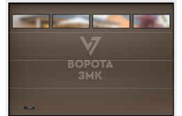 Ворота въездные во двор 3000×2500 ЗМК-3113