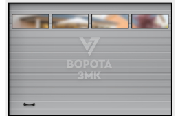 Секционные ворота 3000×2500 ЗМК-9678