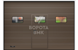 Гаражные подъемные ворота 2000×2000 ЗМК-3980